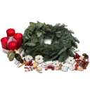 DIY advent wreath kit for home crafting